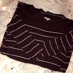 Maroon, half sleeved “t-shirt” dress